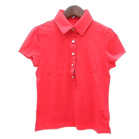 リブレクレア Livre claire ポロシャツ 半袖 M 赤 レッド /MN ○RY