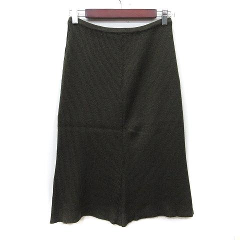ジュンコシマダ JUNKO SHIMADA タイトスカート ミモレ ロング ニット  