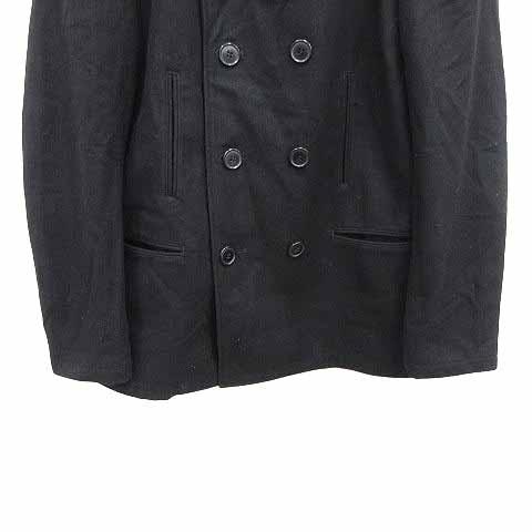 NANO universe（ナノ・ユニバース） ピーコート Pコート 総裏地 ウール