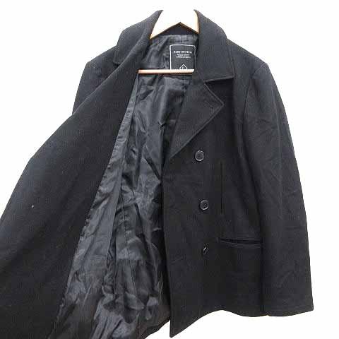 NANO universe（ナノ・ユニバース） ピーコート Pコート 総裏地 ウール