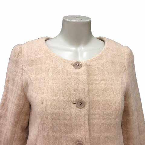 style zampa for the holidays アウター ザンパ ZAMPA style zampa for the holidays ジャケット ノーカラー 総裏地 チェック ウール M ベージュ /YK  レディース : ブランド古着販売のベクトル - 通販 - Yahoo!ショッピング
