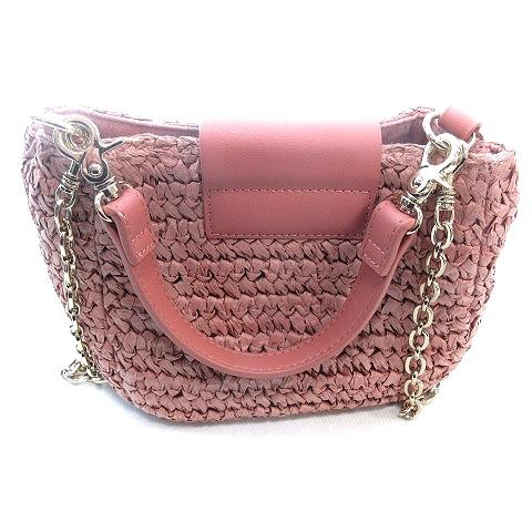 スナイデル　snidel チェーンミニショルダー バッグ　ピンク　PNK★新品 SNIDEL - スナイデル snidel チェーンミニショルダー バッグ ピンク
