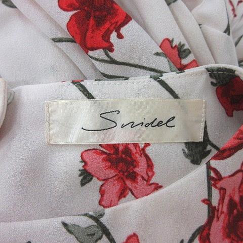 SNIDEL（スナイデル） ワンピース ミニ 花柄 長袖 0 XS ピンク /MN