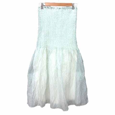 新品 Honey mi Honey アシンメトリー シフォン レース スカート