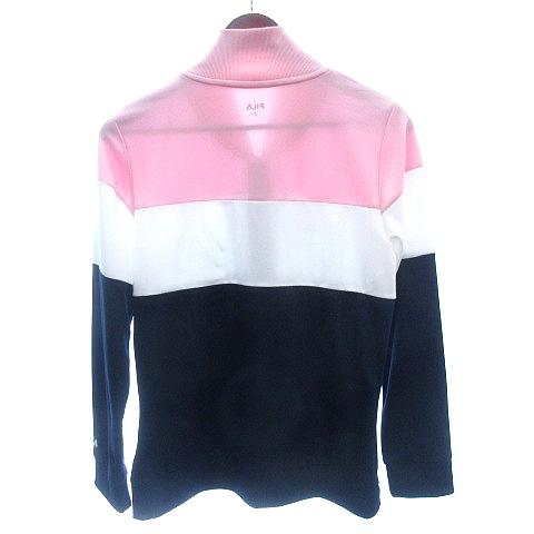 新品未使用 FILA　 ジップアップジャケット　レディース　 XL フィラ FILA ジャケット ジャージ ブルゾン ジップアップ 刺繍 O