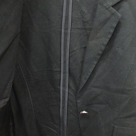 クレージュ courreges テーラードジャケット シングル 38 M 黒 
