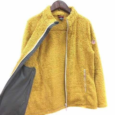 マーモット MARMOT フリースジャケット ジップアップ M 黄色 イエロー