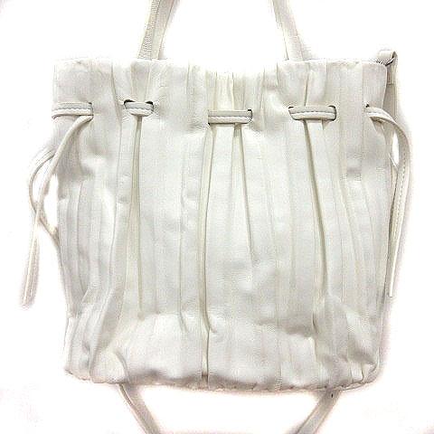 ZARA（ザラ） ハンドバッグ ショルダー 2way 白 ホワイト /MS