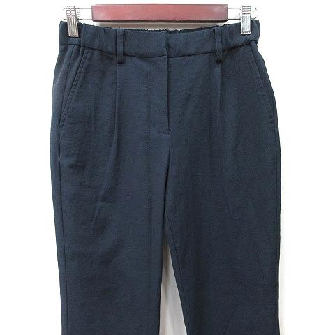 新品　ブランベール　パンツ　36 ブランベール blancvert テーパードパンツ 麻混 リネン混 36 S