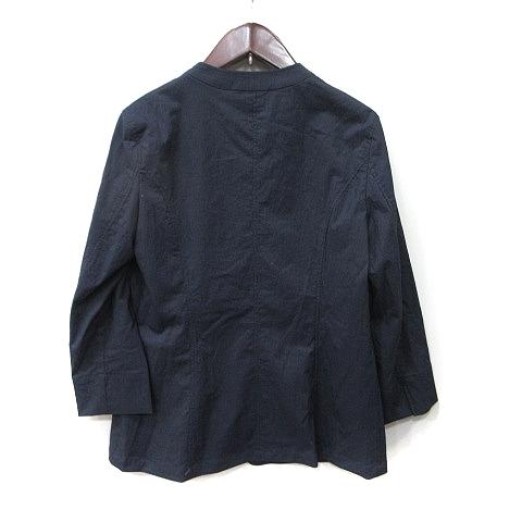 クードシャンス CdeC COUP DE CHANCE ノーカラージャケット ストライプ