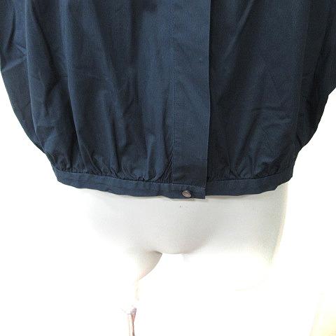 theory（セオリー） シャツ ブラウス フレンチスリーブ F 紺 ネイビー