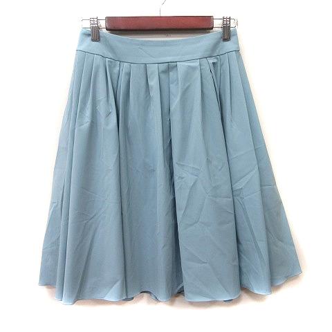 エムプルミエ M-Premier COUTURE フレアスカート ミモレ ロング 38 M 