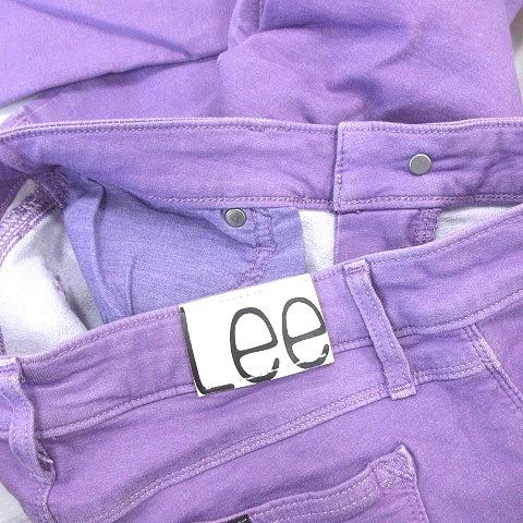 Lee（リー） スキニーパンツ カラーデニム スキニー S 紫 パープル /AU