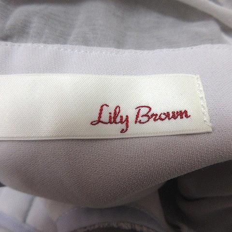 リリーブラウン Lily Brown パンツ オールインワン ノースリーブ 1 