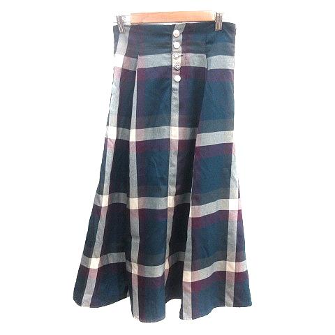 オリーブデオリーブ OLIVE des フレアスカート マキシ ロング レース