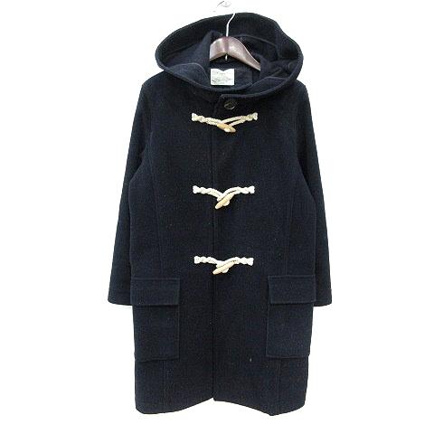 Ungrid（アングリッド） ダッフルコート ロング 総裏地 フード S 紺