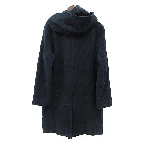 Ungrid（アングリッド） ダッフルコート ロング 総裏地 フード S 紺
