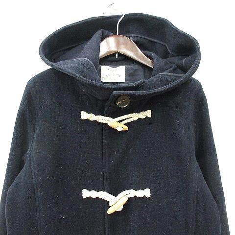 Ungrid（アングリッド） ダッフルコート ロング 総裏地 フード S 紺