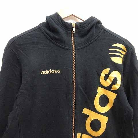 アディダスネオ adidas neo パーカー ジップアップ フード ロゴ