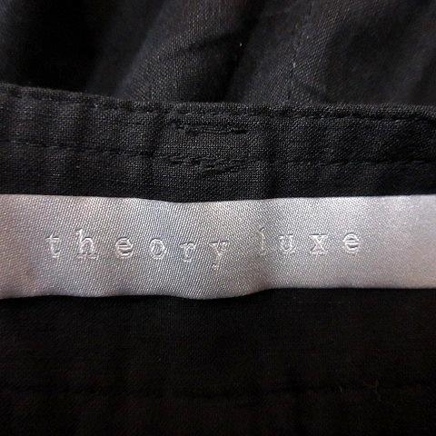 theory luxe（セオリーリュクス） テーパードパンツ 36 黒 ブラック