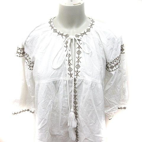 ワードトローブ wordtrobe シャツ ブラウス 長袖 ボウタイ F アイボリー /RT レディース |  | 02