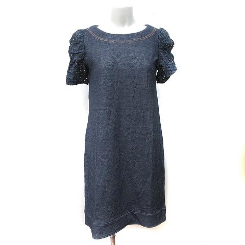 未使用品 ストロベリーフィールズ STRAWBERRY-FIELDS ワンピース ひざ