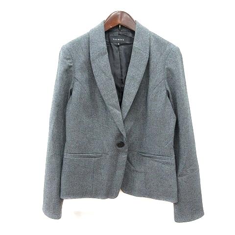 タルボット TALBOTS ジャケット ショールカラー シングル 総裏地 6 M 