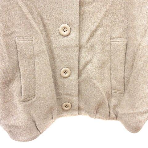 アナトリエ ANATELIER ステンカラーコート シングル 総裏地 ポンチョ風