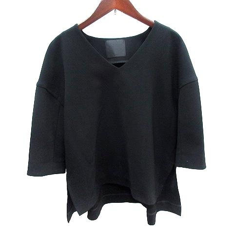 ウィムガゼット Whim Gazette myporter シャツ ブラウス Vネック 七分