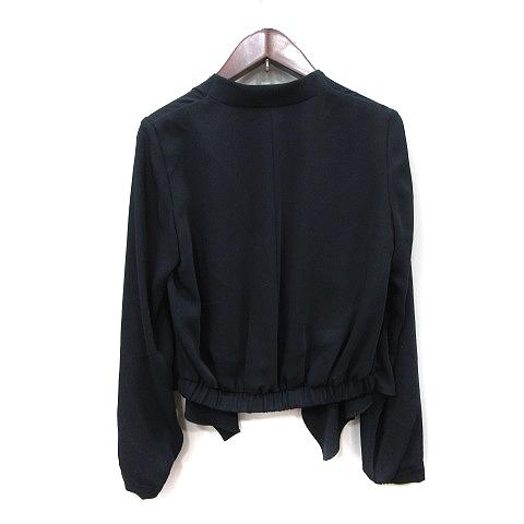 値下げ！エストネーション ジャケット ネイビー 36 新品 エストネーション ESTNATION ジャケット トッパー 総裏地 36 S 紺