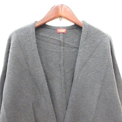 美品 oggi掲載* トゥモローランド DES PRES ロングニットカーデ DES PRES - デプレ トゥモローランド リブ編みロングカーディガン
