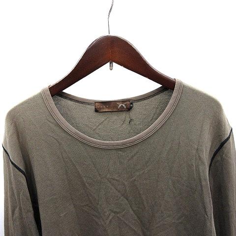 ロアー roar カットソー Tシャツ ロンT ラウンドネック プリント 長袖 