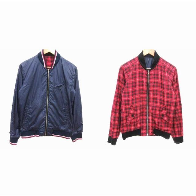 BEAMS（ビームス） ジャケット ブルゾン リバーシブル ジップアップ 