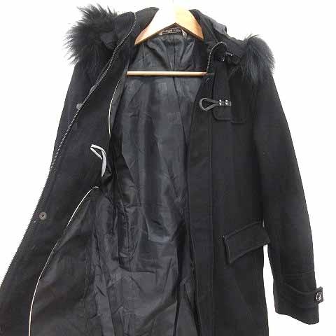 レノマ renoma HOMME ダッフルコート ジップアップ フード フォックス 