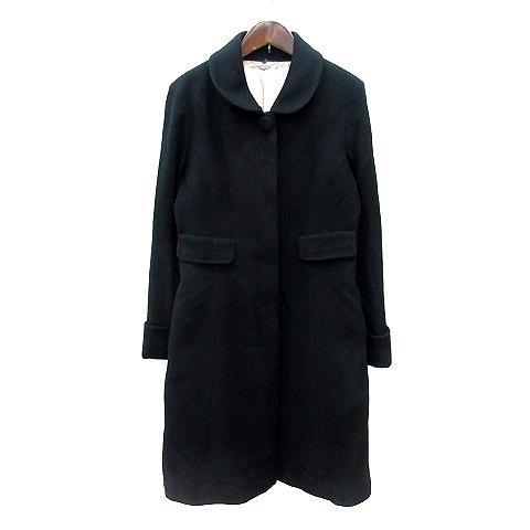 ミッシュマッシュ MISCH MASCH コート ロング 総裏地 ラウンドカラー 