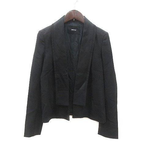 バッカ BACCA ジャケット ウール 総裏地 1 黒 ブラック /MS レディース 