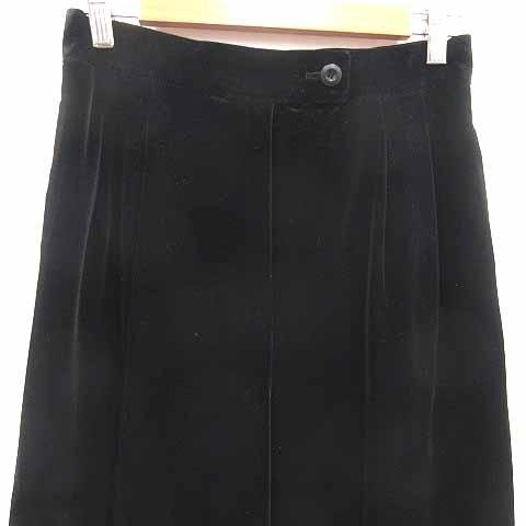タケオニシダ TAKEO NISHIDA テーパードパンツ ベロア 11 L 黒 