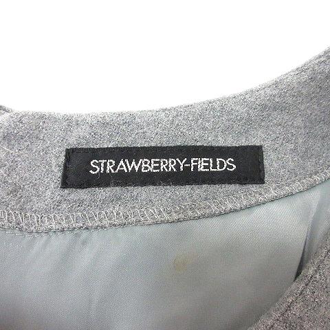ストロベリーフィールズ STRAWBERRY-FIELDS ワンピース ひざ丈 五分袖