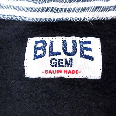 ガイジンメイド GAIJIN MADE BLUE GEM カーディガン Vネック 裏起毛 1 