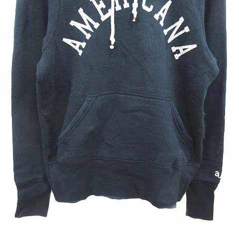 アメリカーナ AMERICANA パーカー プルオーバー 裏ボア ロゴプリント