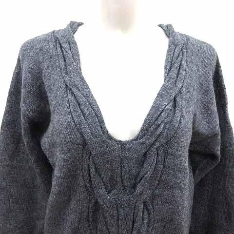 パドカレ pas de calais ワンピース チュニック ニット Vネック 