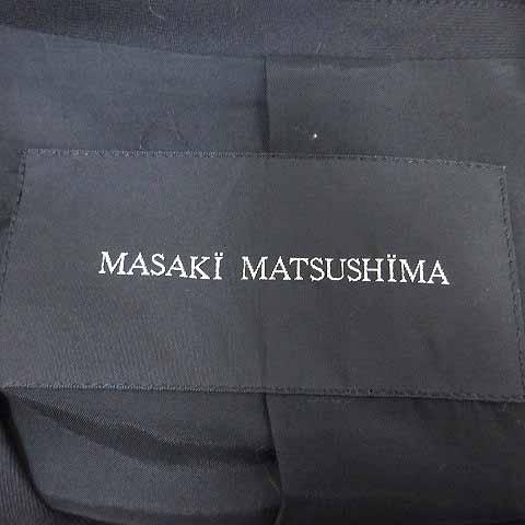 MASAKI MATSUSHIMA テーラードジャケット サイズ2 ダークグレー マサキマツシマ MASAKI MATSUSHIMA テーラードジャケット 総裏地