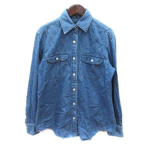 UNITED ARROWS（ユナイテッドアローズ） デニムシャツ 長袖 青 ブルー 