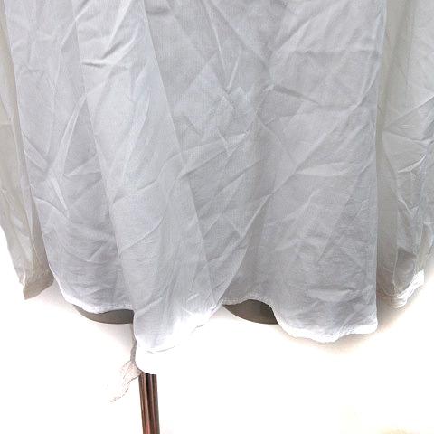 未使用品 ル コリ le colis シャツ ブラウス プルオーバー 長袖 F 白 