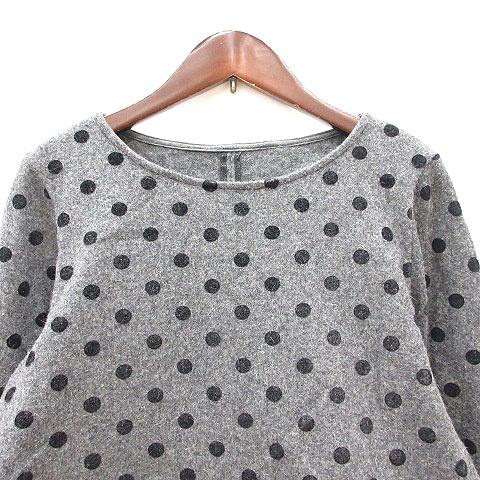 グレディブリリアン Gready Brilliant カットソー クルーネック ドット 