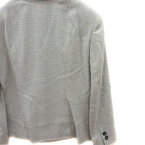 キース KEITH テーラードジャケット ウール チェック 総裏地 グレー 