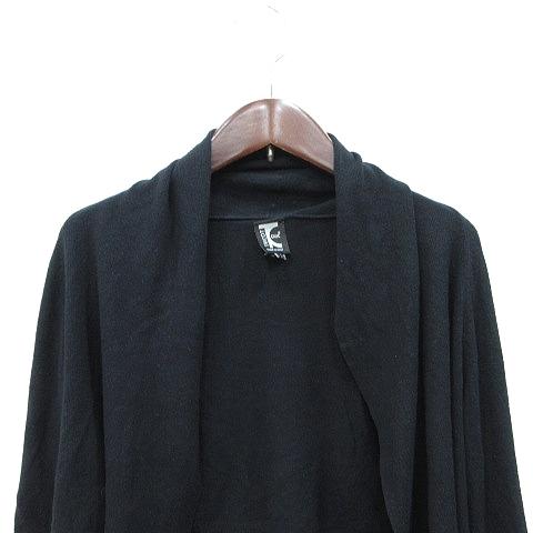 トリコットシック TRICOT CHIC カーディガン ニット トッパー 長袖 黒 