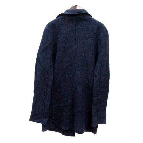 レキップ ヨシエイナバ リネンコート ネイビー XLサイズ ゆったり レキップ ヨシエイナバ リネンコート ネイビー XLサイズ ゆったり