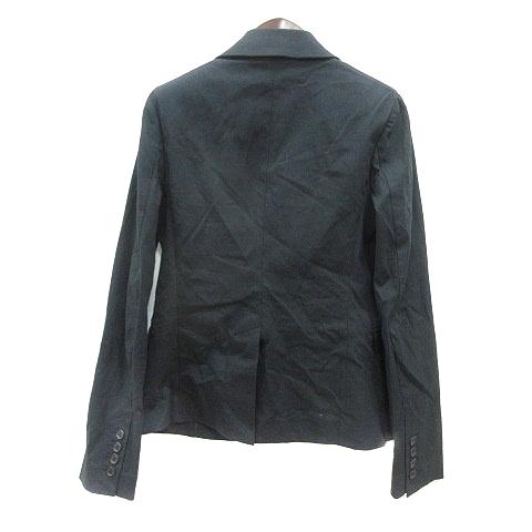 theory 00 シングルジャケット 黒 theory（セオリー） テーラードジャケット シングル 00 XS 黒 ブラック