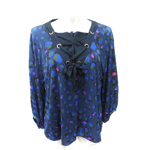 ソニアリキエル SONIA RYKIEL collection ブラウス レースアップ 長袖 